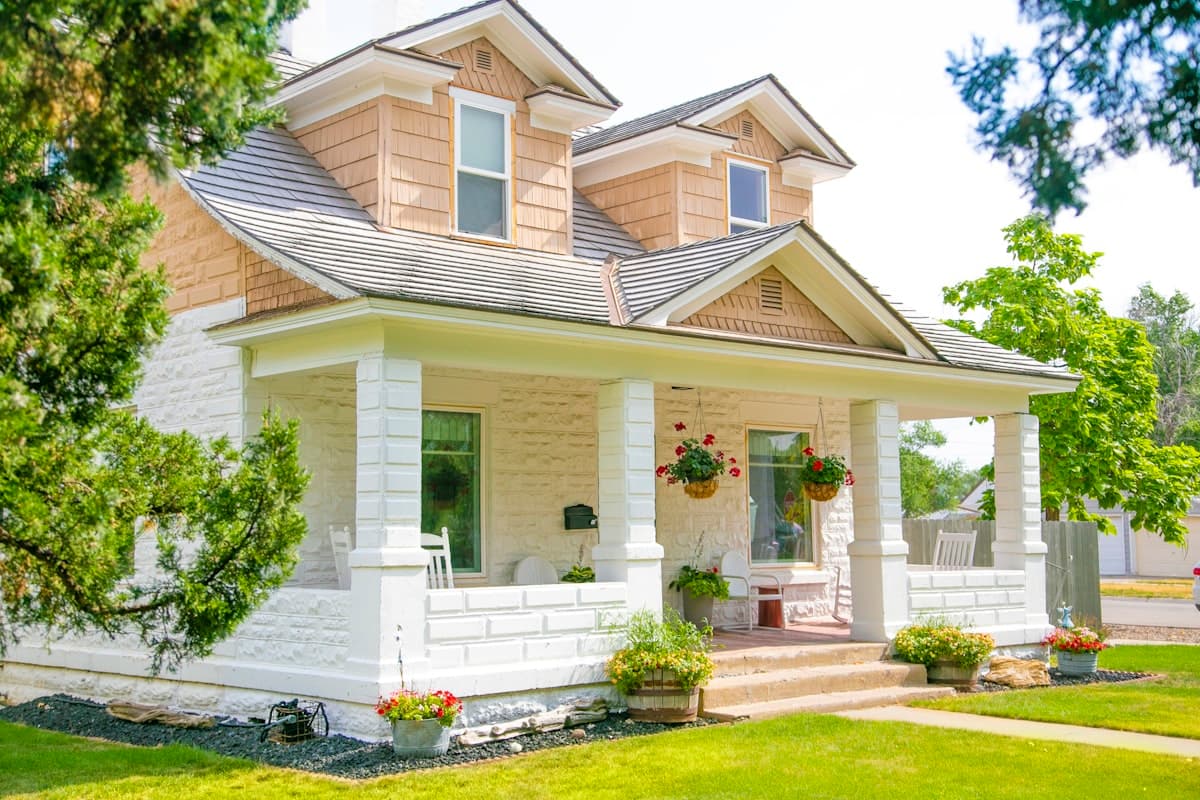 Beautiful home exterior